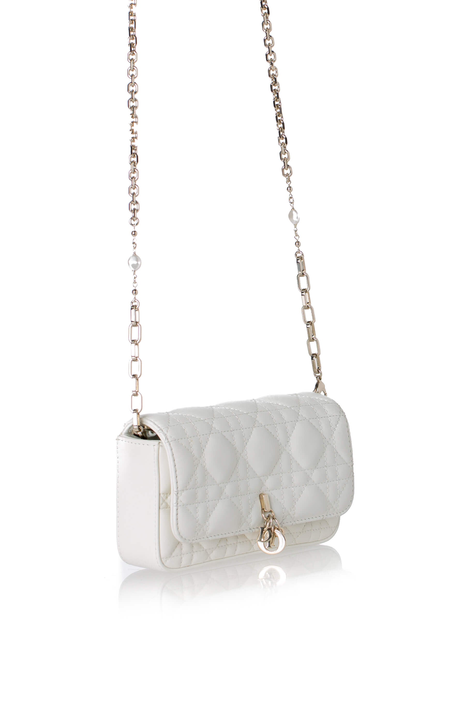 Dior Talk Phone Pouch latte, vista posterior