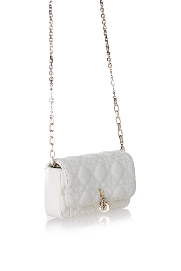 Dior Talk Phone Pouch latte, vista posterior