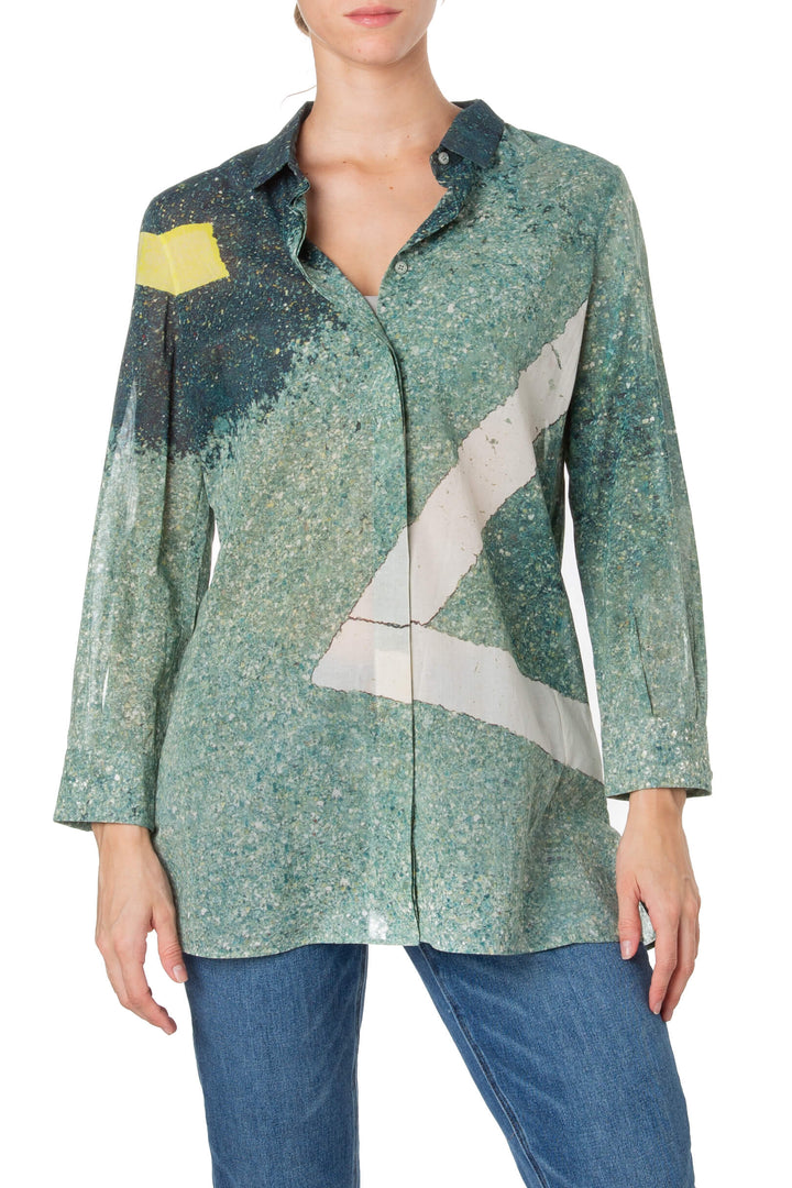 Blusa Akris Punto, vista frontal – ClosetRehab