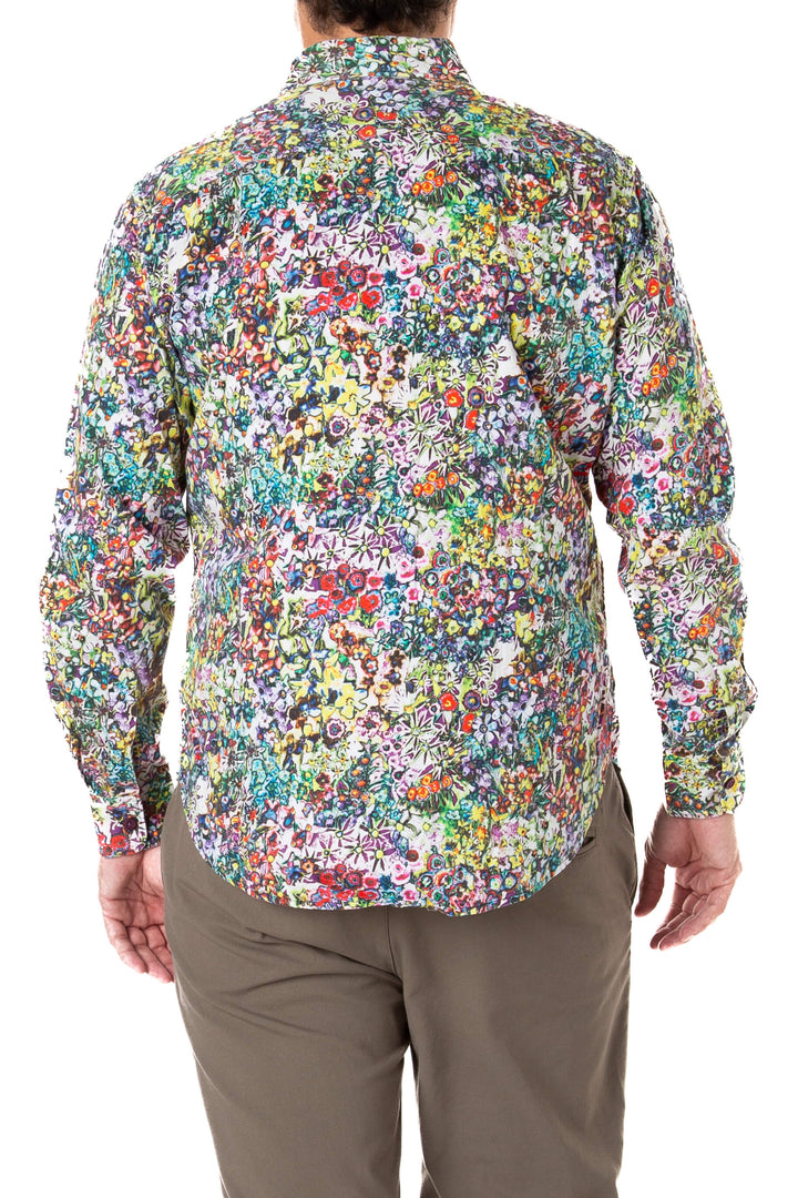 Camisa Robert Graham, vista lateral – ClosetRehab