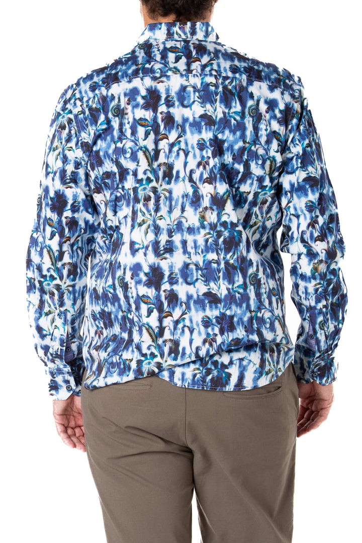 Camisa Robert Graham, vista lateral – ClosetRehab