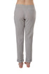 Pantalón Boss gris claro, vista trasera con bolsillo de ojal y raya marcada