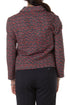 Blazer Marc by Marc Jacobs texturizado, vista trasera con costura central y abertura en el bajo