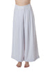 Pantalón Alice + Olivia blanco de pierna amplia con pinzas, vista frontal