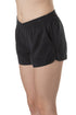 Short Joie negro con cintura elástica, vista lateral