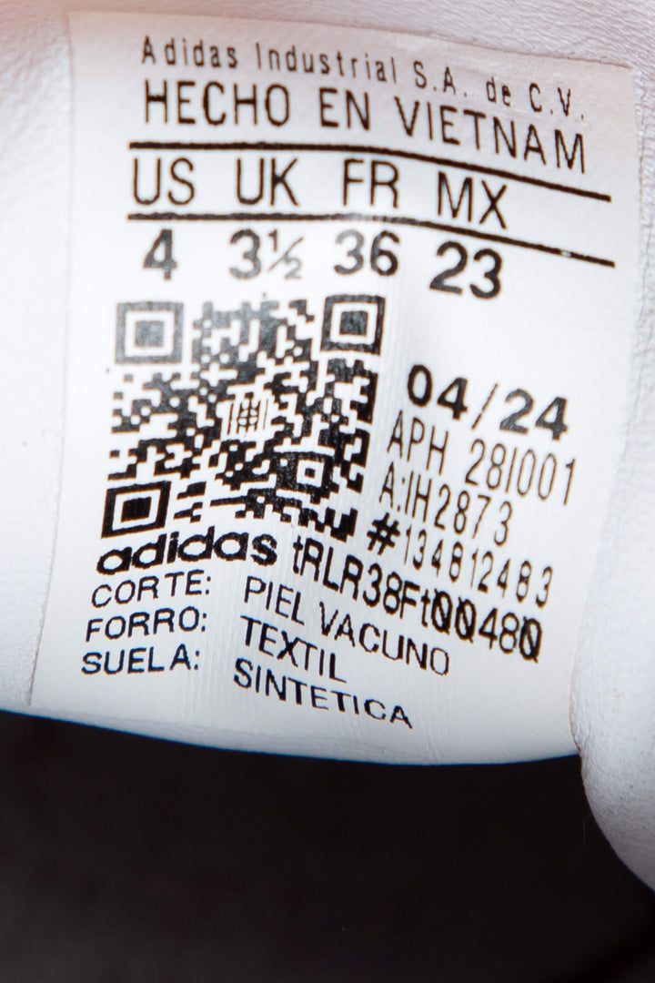 Adidas Samba OG — etiqueta interior talla US 4 UK 3½ FR 36 MX 23
