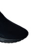 Salvatore Ferragamo Gancini Sock Sneakers — detalle de la puntera de tejido knit