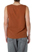 Blusa French Connection camel, detalle de la espalda | ClosetRehab