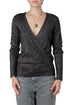 Blusa de entretiempo Ann Taylor negra talla S, preloved, vista frontal | ClosetRehab