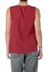 Blusa French Connection roja, detalle de la espalda | ClosetRehab