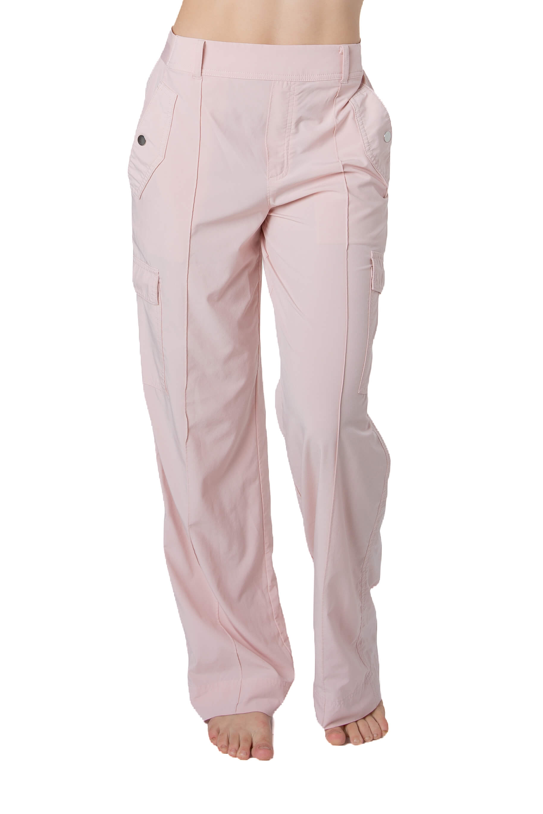 Pantalón Athleta rosa talla 6 de poliéster, preloved, vista frontal | ClosetRehab