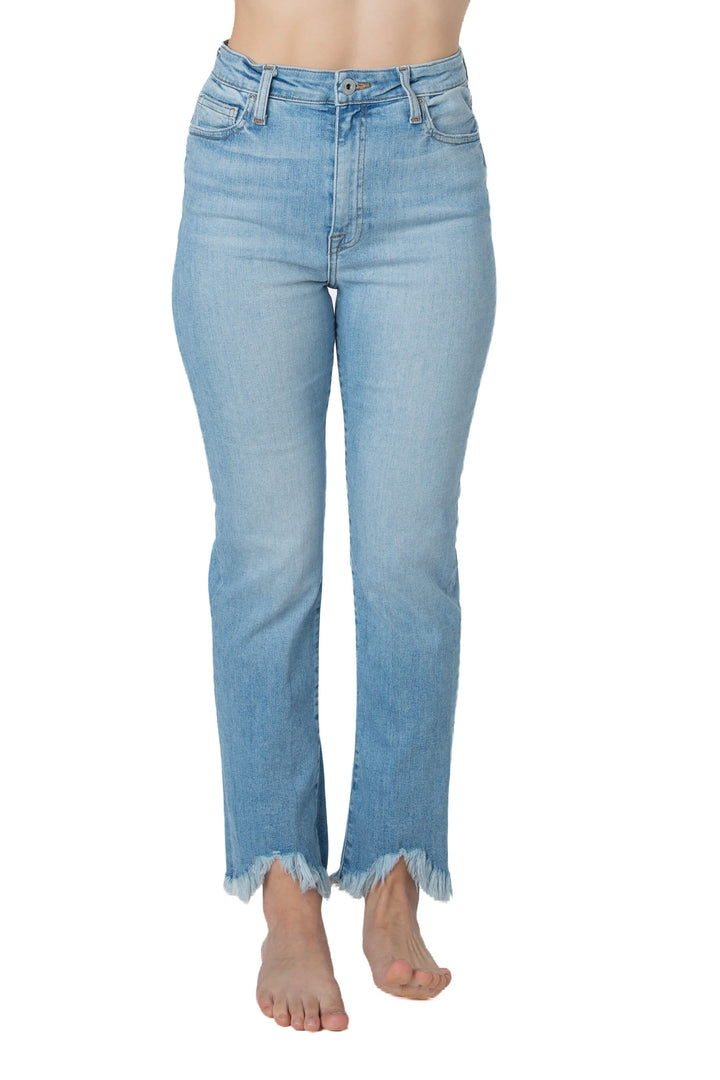 Jeans Jonathan Simkhai azul deslavado talla 28 de denim, preloved, vista frontal | ClosetRehab