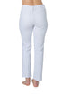 Jeans Vervet blancos de tiro alto, vista trasera