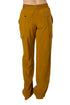 Pantalón cargo Athleta mostaza, vista trasera