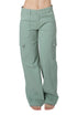 Pantalón cargo Brownie verde salvia, vista frontal