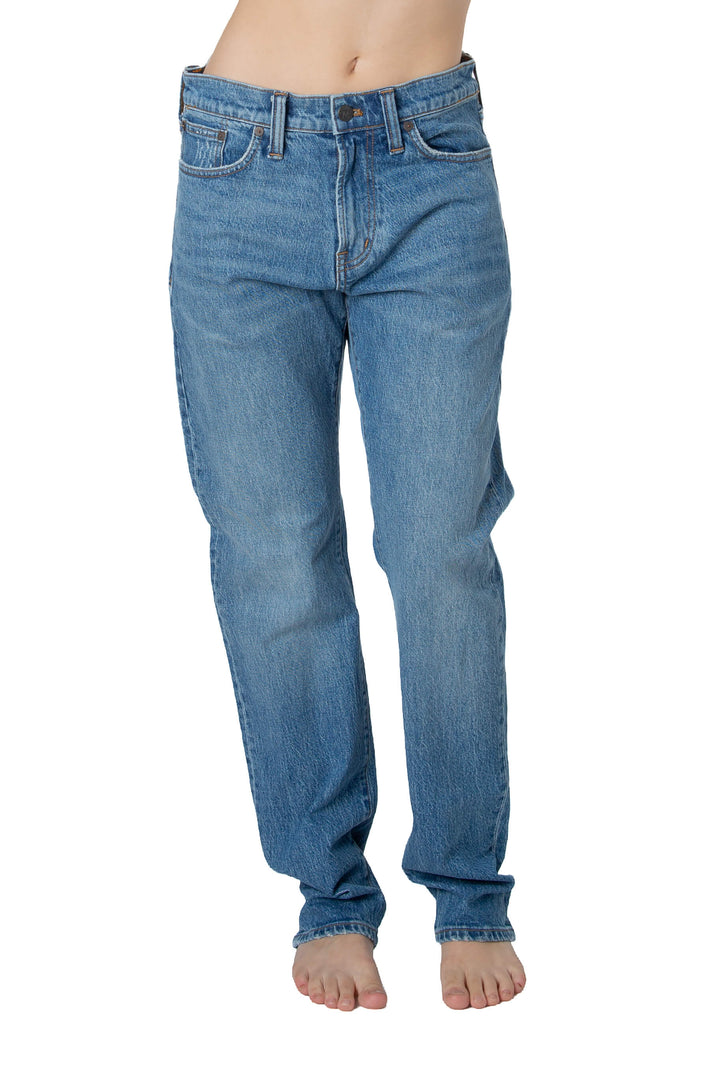 Jeans Madewell azul de pierna recta, vista frontal
