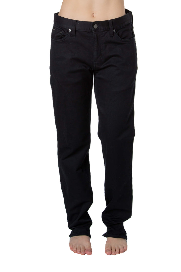 Pantalón Banana Republic negro corte tapered, vista frontal