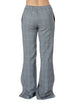 Pantalón St. Roche de cuadros con franja fucsia, vista trasera