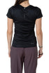 Playera deportiva Nike negra manga corta, vista trasera