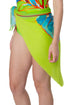 Traje de baño Gotexx completo estampado tropical, con pareo, vista lateral