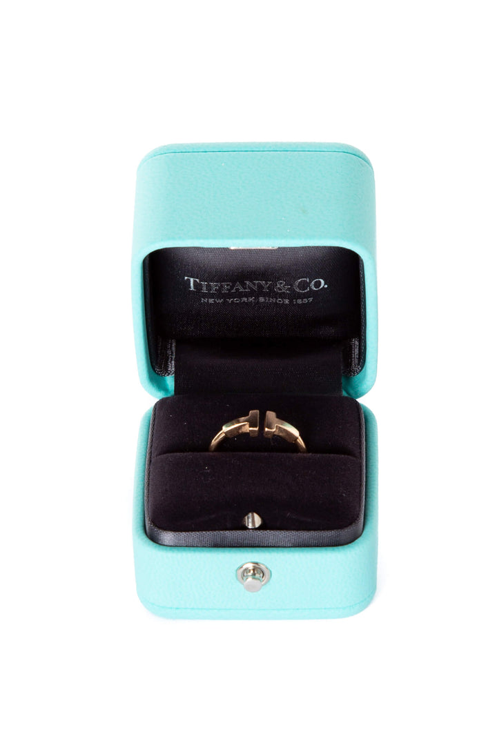 Anillo Tiffany & Co., vista frontal – ClosetRehab