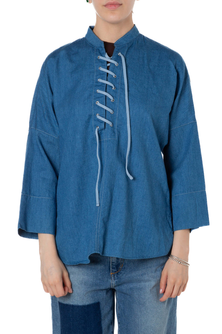 Blusa Akris Punto, vista frontal – ClosetRehab