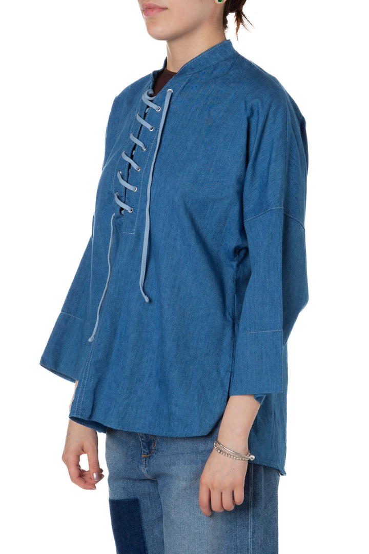 Blusa Akris Punto, vista posterior – ClosetRehab