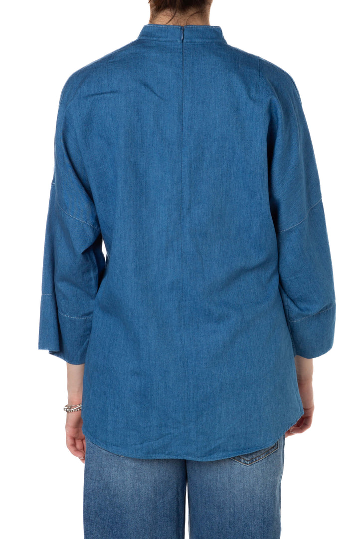 Blusa Akris Punto, vista lateral – ClosetRehab