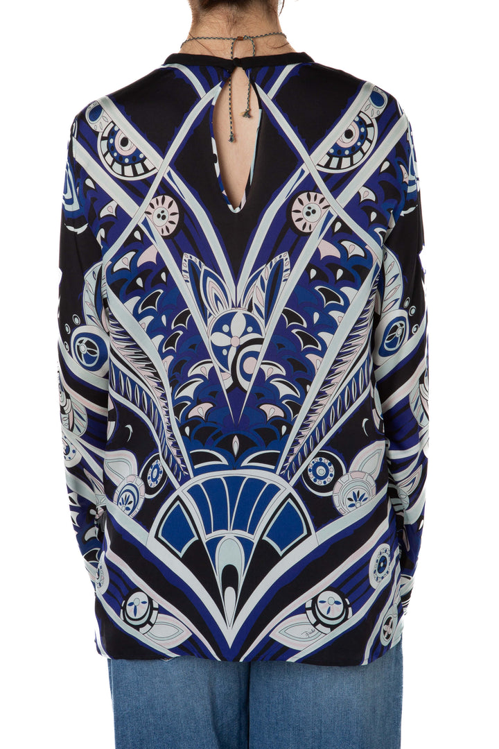 Blusa Emilio Pucci, vista lateral – ClosetRehab