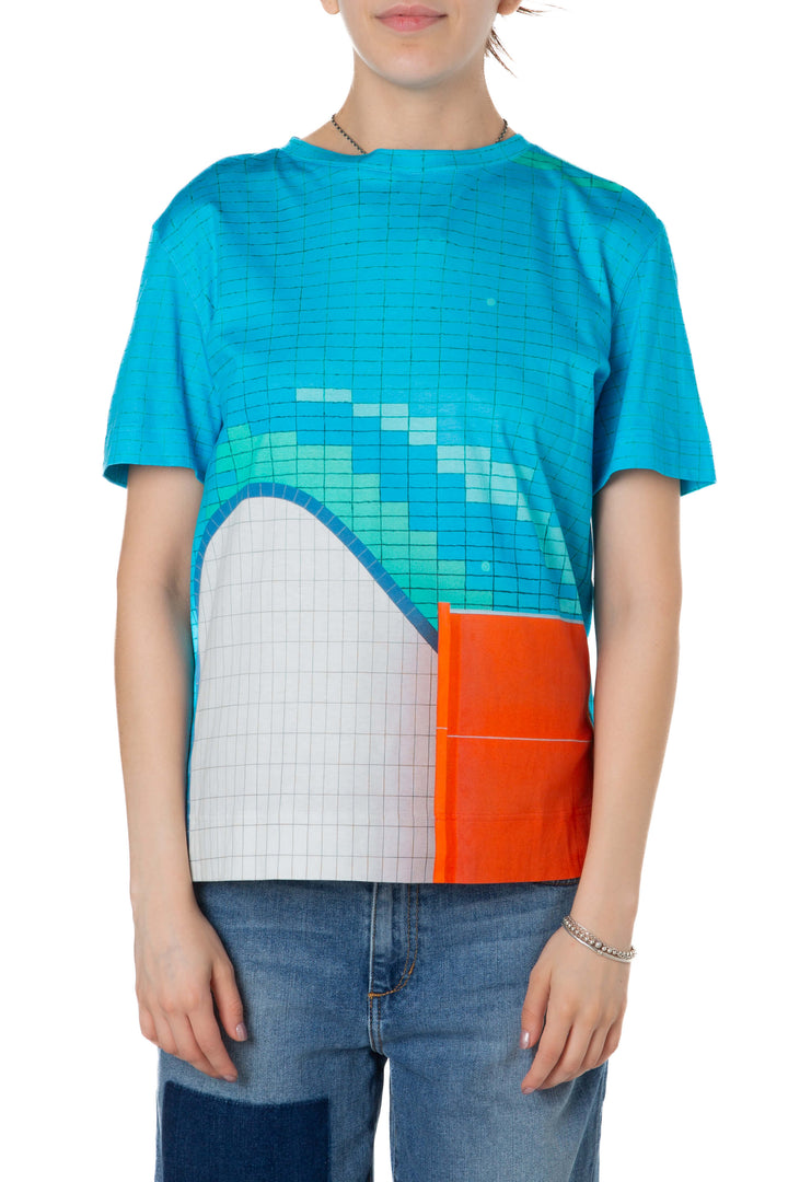 Blusa Akris Punto, vista frontal – ClosetRehab