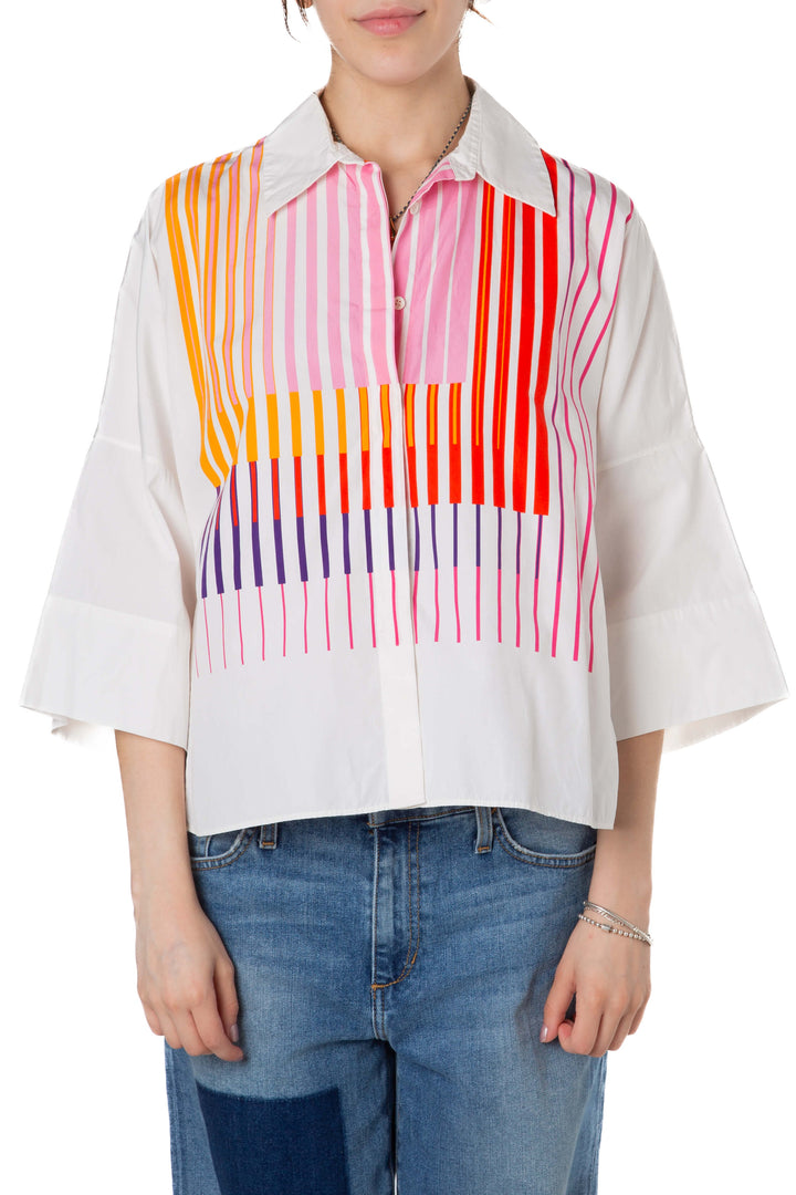 Blusa Akris Punto, vista frontal – ClosetRehab
