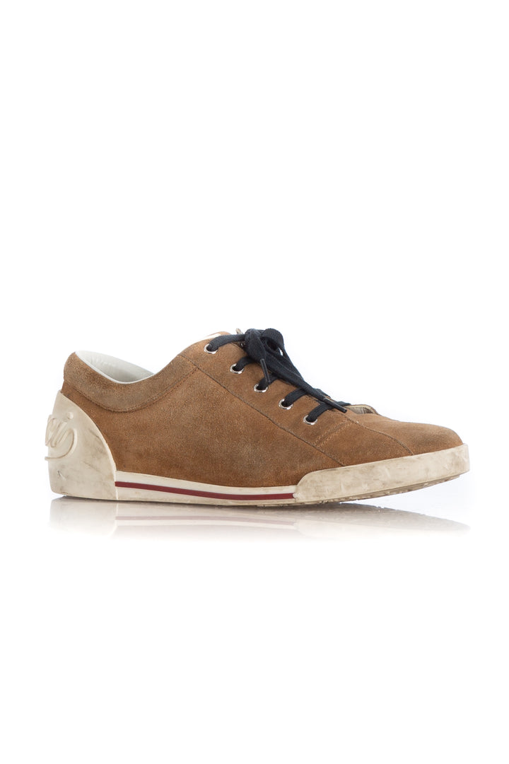 Zapato Gucci café, vista posterior – ClosetRehab
