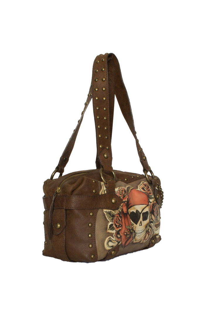 Bolsa Isabella Fiore estampado, vista posterior – ClosetRehab