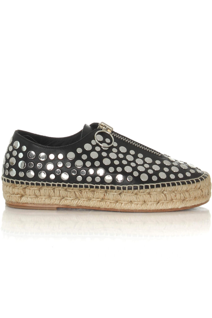 Zapato Alexander Wang negro, vista frontal – ClosetRehab