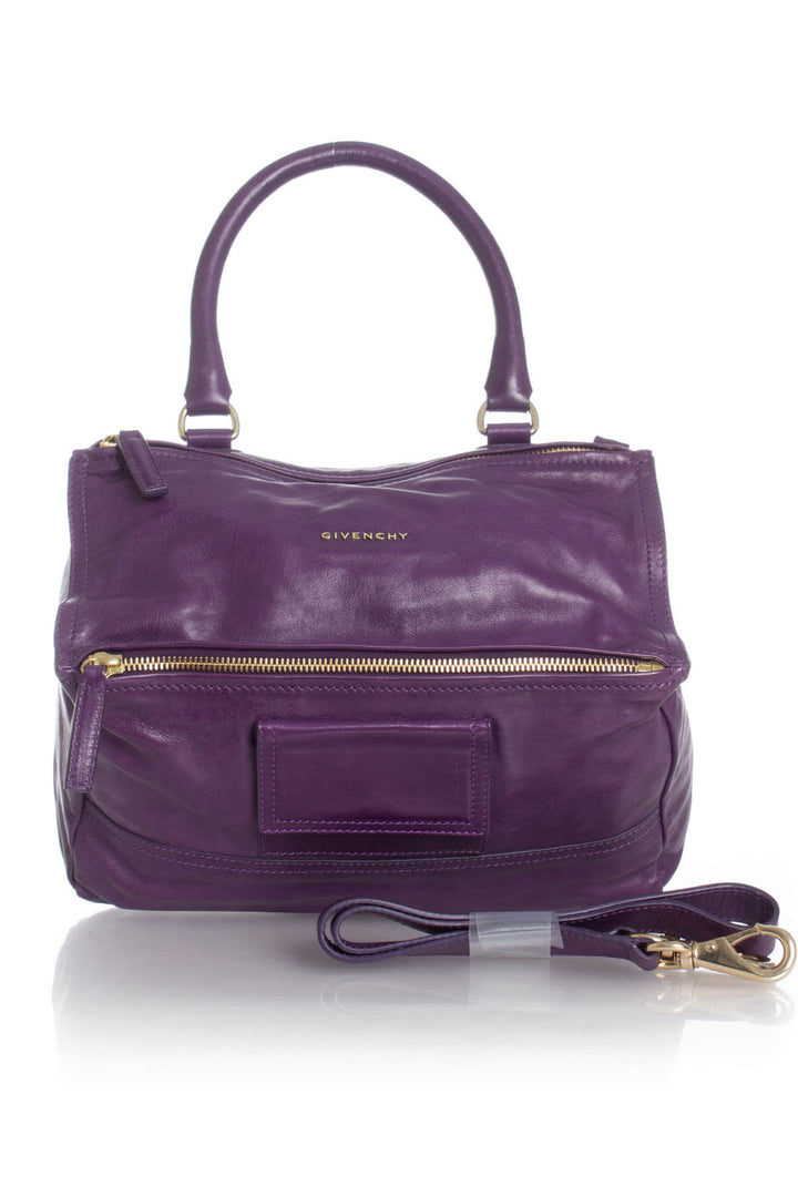 Bolsa Givenchy morado, vista frontal – ClosetRehab