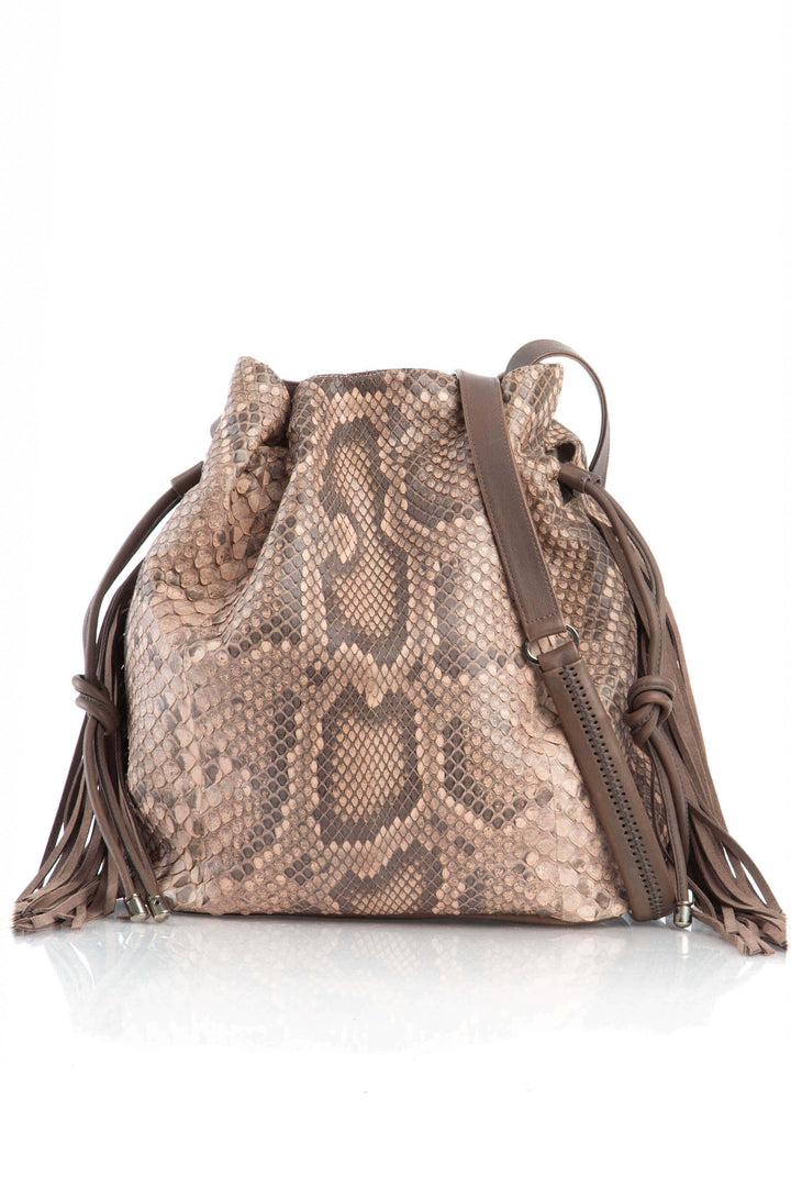 Bolsa Pantera café, vista frontal – ClosetRehab