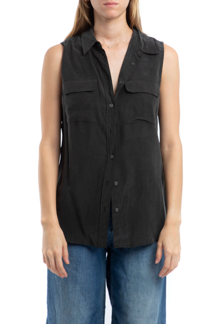Blusa Equipment, vista frontal – ClosetRehab