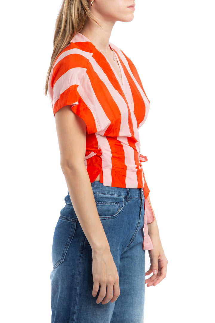 Blusa Diane von Furstenberg, vista posterior – ClosetRehab