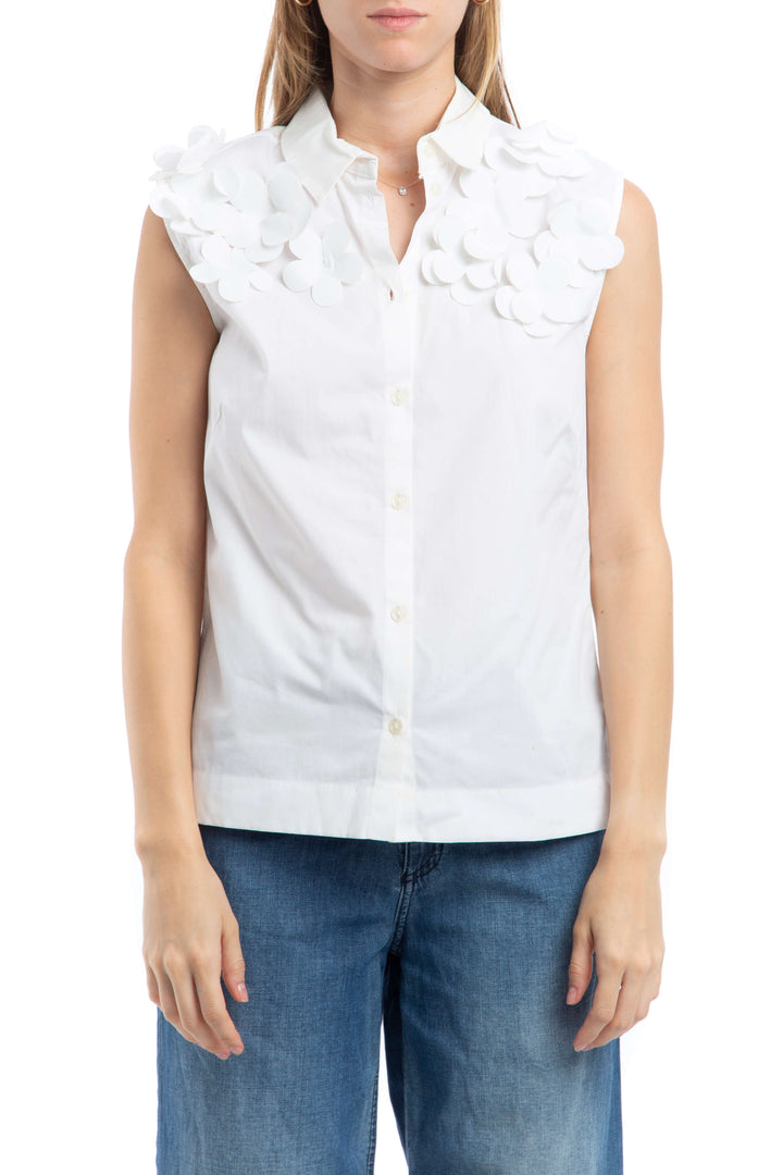 Blusa Simone Rocha, vista frontal – ClosetRehab