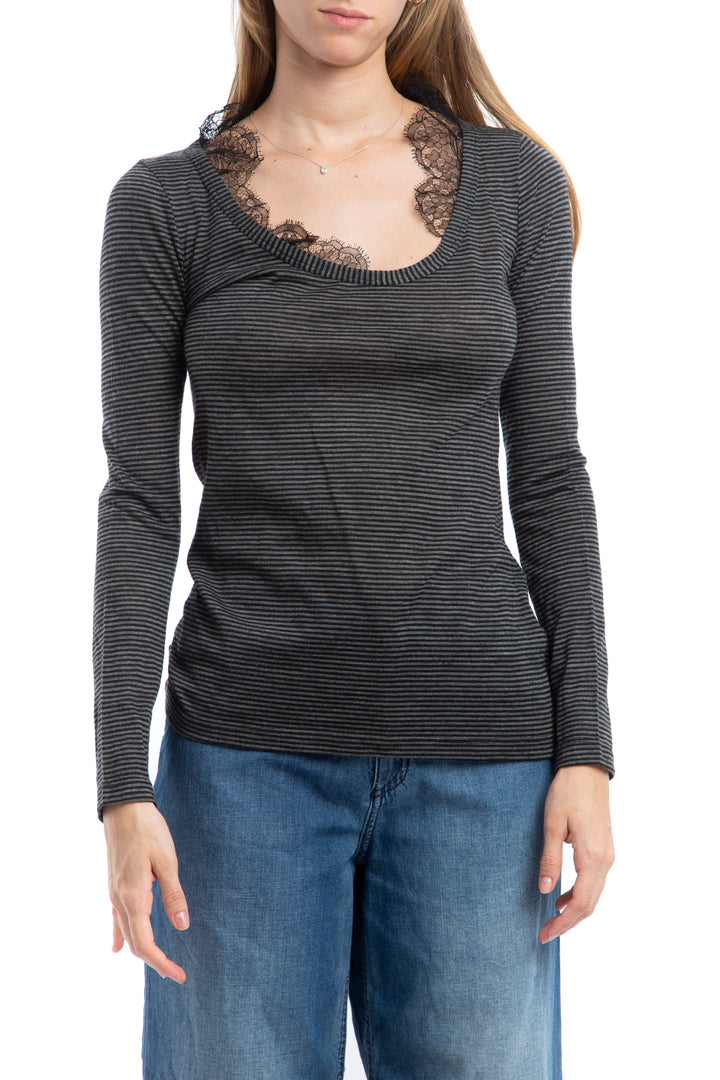 Blusa Red Valentino, vista frontal – ClosetRehab