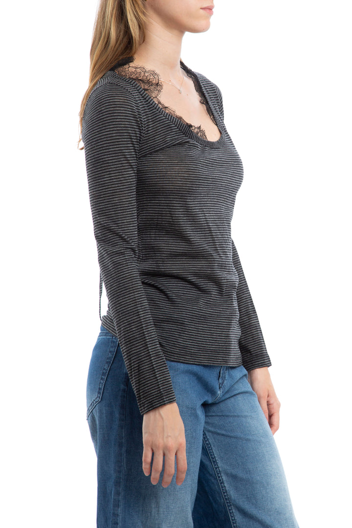 Blusa Red Valentino, vista posterior – ClosetRehab