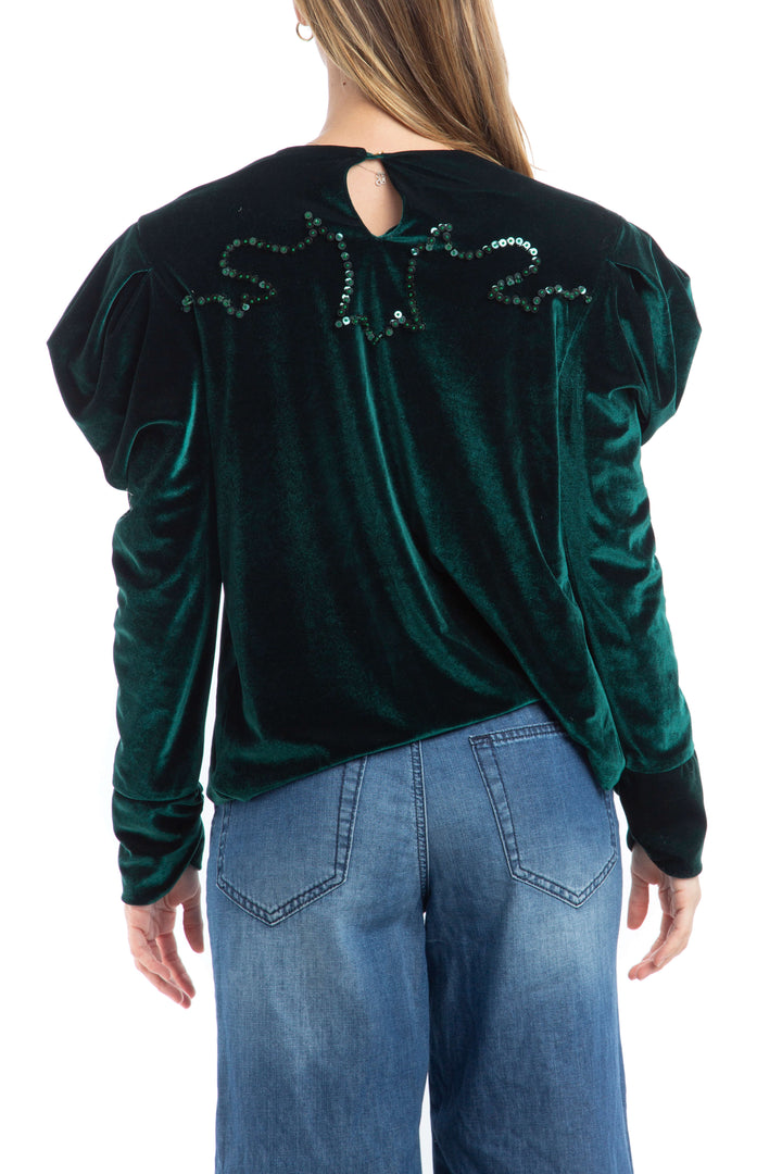 Blusa Johanna Ortiz, vista lateral – ClosetRehab