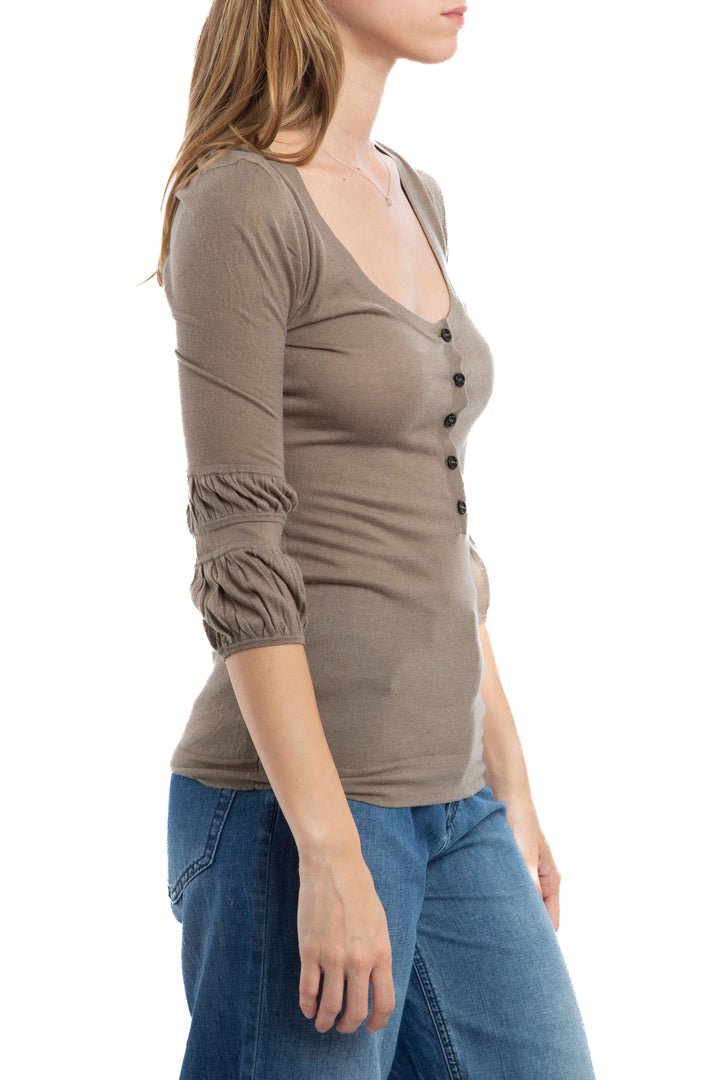 Blusa Burberry, vista posterior – ClosetRehab