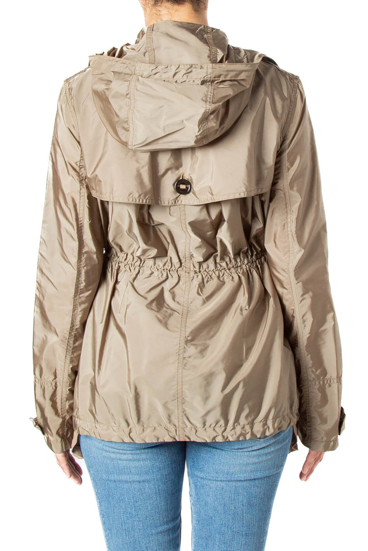 Abrigo Burberry, vista lateral – ClosetRehab