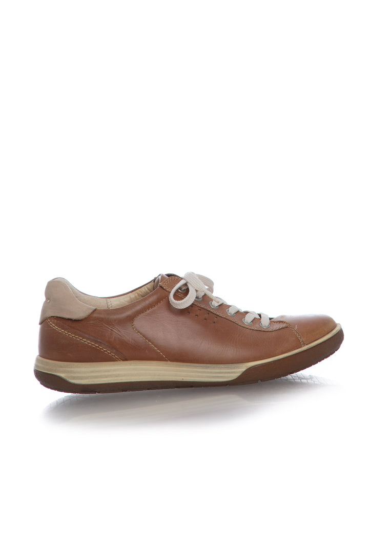 Zapato ecco café, vista frontal – ClosetRehab