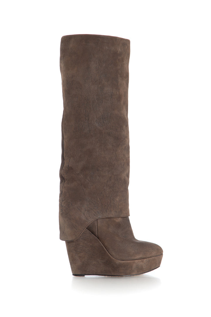 Bota Elizabeth and James gris, vista frontal – ClosetRehab