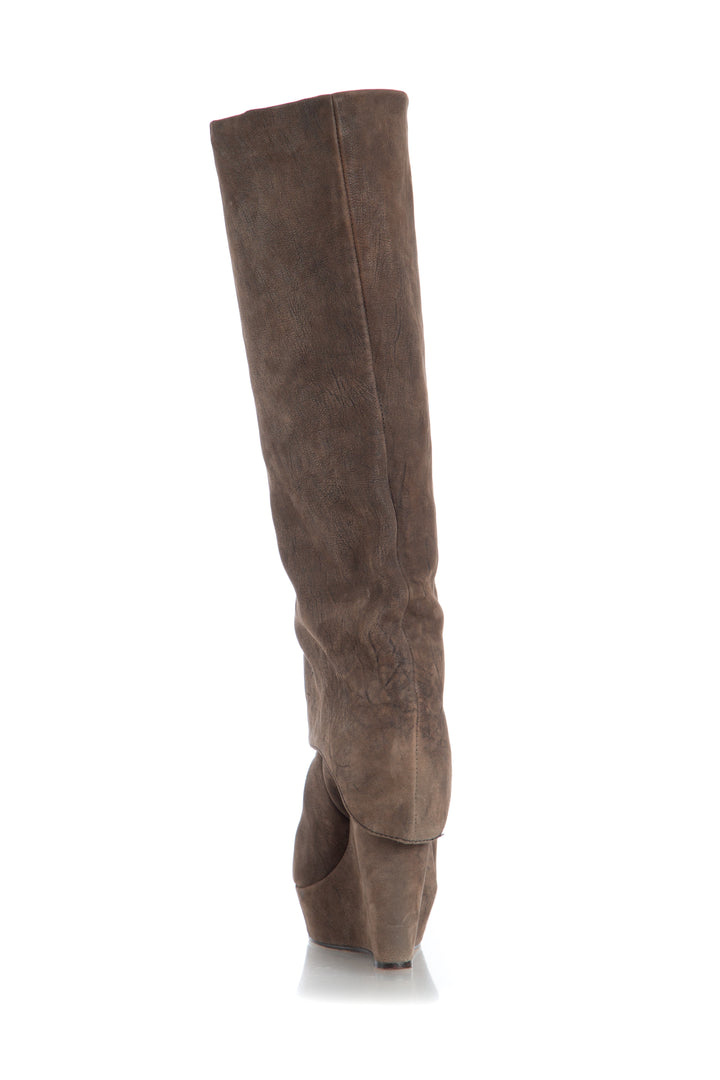 Bota Elizabeth and James gris, detalle – ClosetRehab