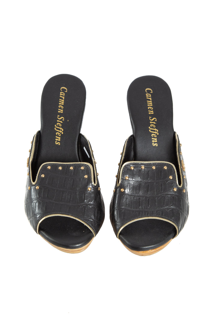 Zapato Carmen Steffens negro, detalle 8 – ClosetRehab