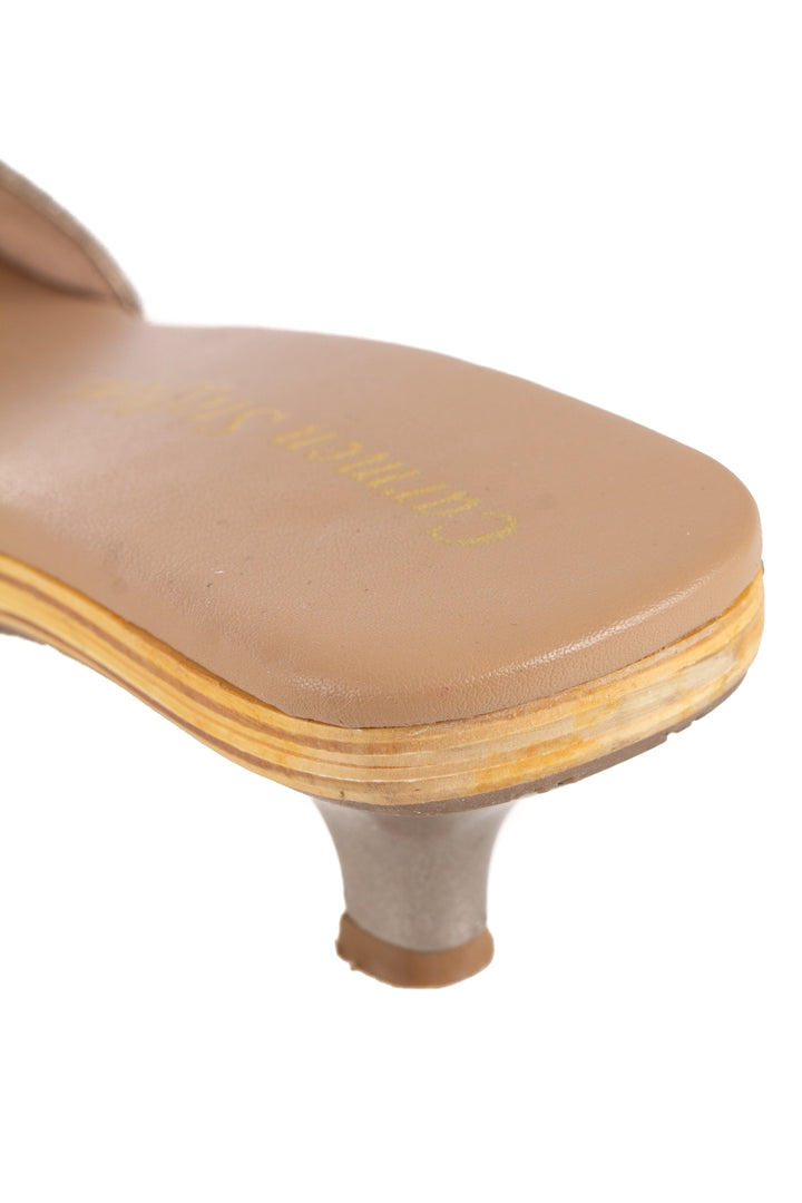 Zapato Carmen Steffens dorado, detalle 11 – ClosetRehab