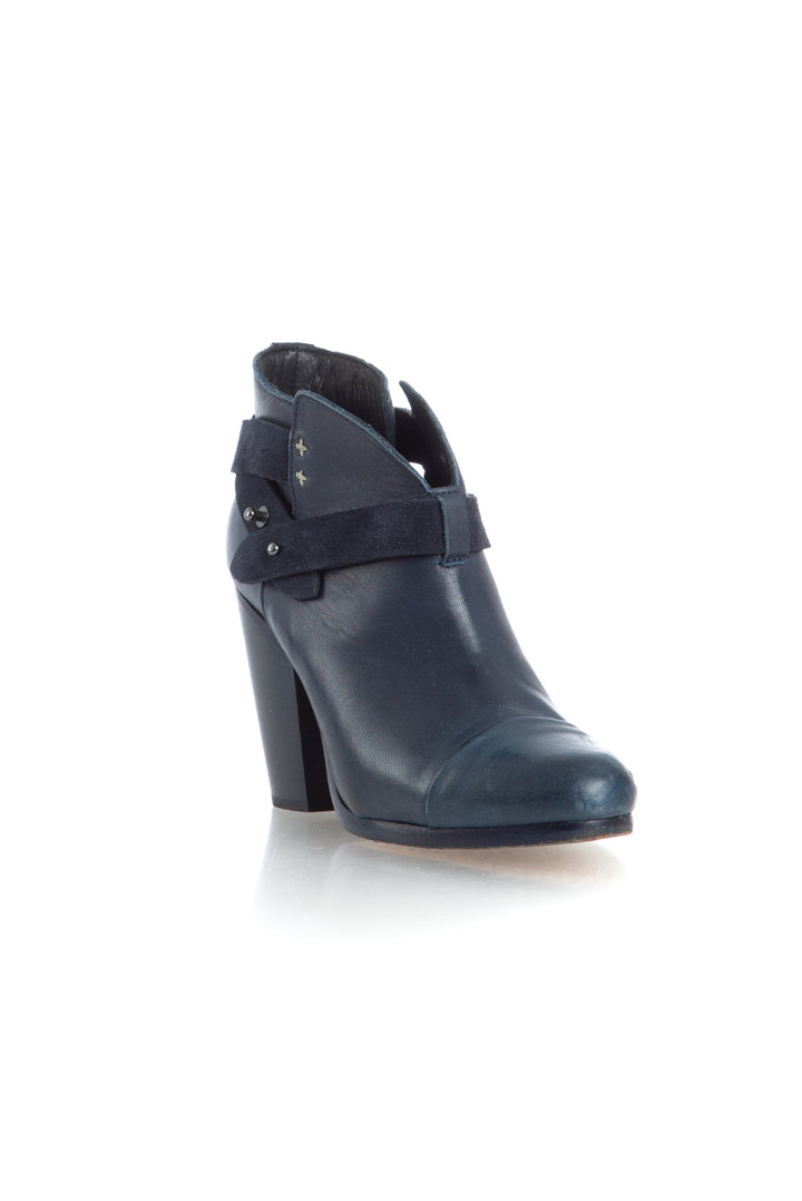 Bota Rag & Bone azul, vista lateral – ClosetRehab